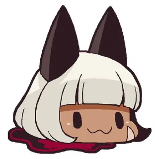 😼 emoji Мисс Форчун от Skullgirls channel! Telegram sticker 12 of 26