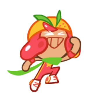 🥭 emoji Grapefruit Cookie! Telegram sticker 7 of 56