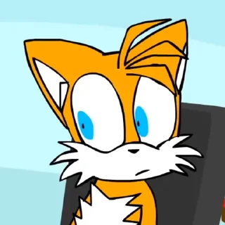 😕 emoji Tails Telegram sticker 17 of 23