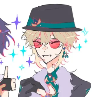 🫶 emoji Aventurine+others|@XindenSAO Telegram sticker 24 of 120