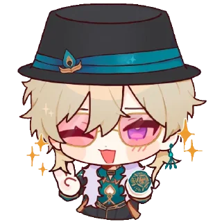 😄 emoji Aventurine+others|@XindenSAO Telegram sticker 5 of 120