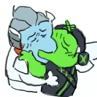 🌟 emoji Капитан и Бан от @Ver0Nica069 Telegram sticker 24 of 52