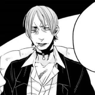 Sticker from Gangsta !!! #3