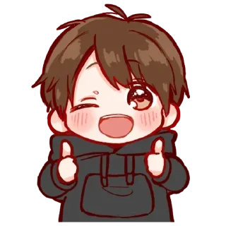 🖤 emoji Toco boy Telegram sticker 18 of 51