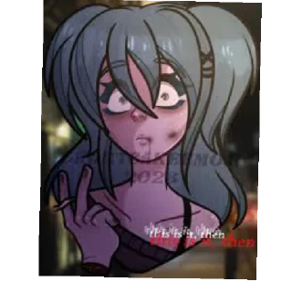 😕 emoji Люси 2 <3 Telegram sticker 7 of 9
