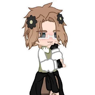 🌚 emoji Арисик и Андрюша Telegram sticker 9 of 120