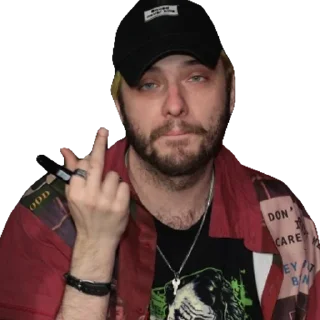 🖕 emoji Андрюша Пирокинезис Telegram sticker 19 of 53