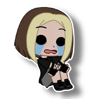 😭 emoji ✨НаЗвАнИя НетУ✨ Telegram sticker 11 of 76