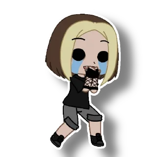 😂 emoji ✨НаЗвАнИя НетУ✨ Telegram sticker 15 of 76