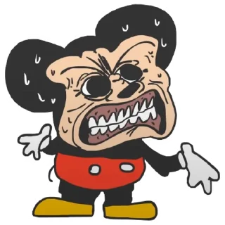 😡 emoji Mokey Telegram sticker 7 of 55