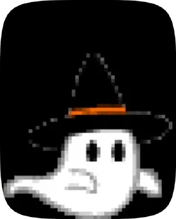 Sticker from Pixel anim. Stickers!🎃
