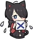 Sticker from BLACK KITTEN 3 :: @line_stickers