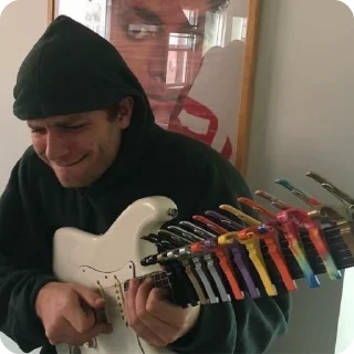 ☺️ emoji Mac Demarco Telegram sticker 16 of 20