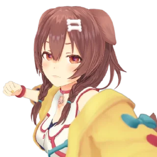 😡 emoji Shitty Hololive Memes Telegram sticker 9 of 39