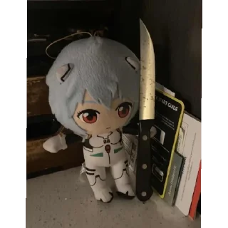 🔪 emoji Аянами рей Telegram sticker 22 of 25