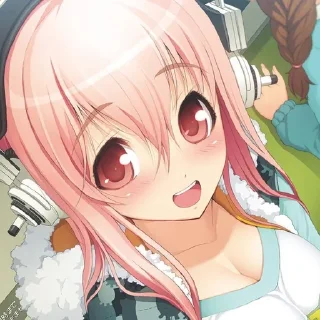 Sticker from Super Sonico @kiwiys