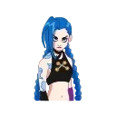 👿 emoji джинкс @sshhearss Telegram sticker 17 of 17