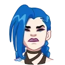 😭 emoji джинкс @sshhearss Telegram sticker 7 of 17