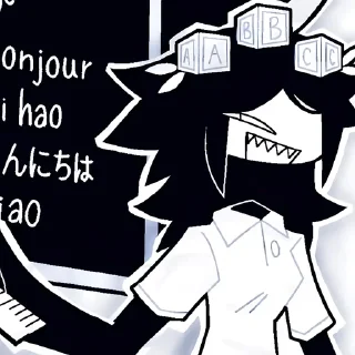 🌟 emoji Miss Thavel @Aimee_omoide Telegram sticker 17 of 21