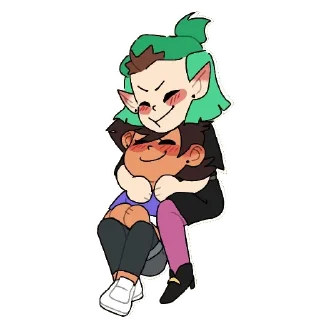😚 emoji Amity Telegram sticker 7 of 16