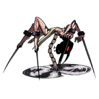 👟 emoji Skull girl Telegram sticker 23 of 25