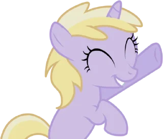 😊 emoji Dinky | @MyLittlePony_bots Telegram sticker 10 of 43