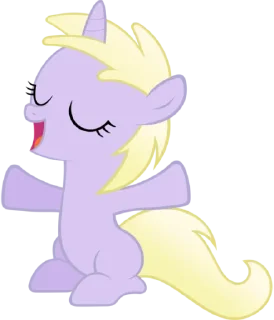 🎊 emoji Dinky | @MyLittlePony_bots Telegram sticker 3 of 43