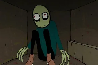 🙂 emoji Salad Fingers Telegram sticker 15 of 119