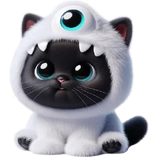 Sticker from Монстр котик @Nyasticks