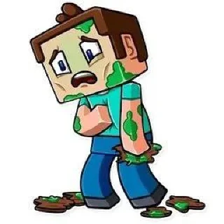 🔥 emoji Minecraftwallpapersuhhuh стикеры со стивом Telegram sticker 6 of 10
