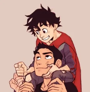 Sticker from Superboy's