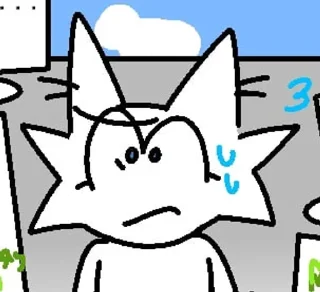 🌟 emoji ТУПЫЕ КОШАЧЬИ РОЖИ Telegram sticker 22 of 42