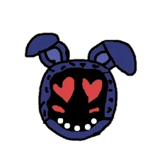 Sticker from Fnaf 2 @mynamebratvey