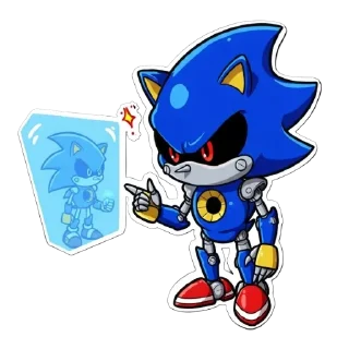 😅 emoji Метал Соник💫 Telegram sticker 12 of 25