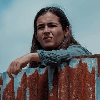 😣 emoji 🧟‍♀️ tara chambler 🧟‍♀️ Telegram sticker 10 of 51