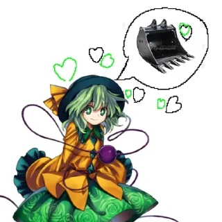 🌟 emoji Тохо стикерс🤷‍♀️ Telegram sticker 18 of 115