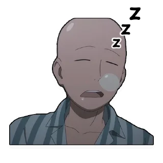 ⏰ emoji One Punch Man Telegram sticker 8 of 48