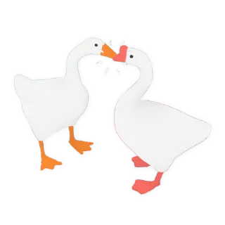😘 emoji Untitled Goose Stickers Telegram sticker 7 of 35