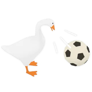 ⚽️ emoji Untitled Goose Stickers Telegram sticker 21 of 35