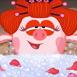 🛀 emoji Новогодние Смешарики @freetopsticker Telegram sticker 22 of 51