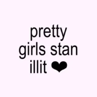 Sticker from Stan ILLIT