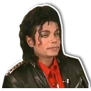 🙄 emoji Michael Jackson Telegram sticker 22 of 61