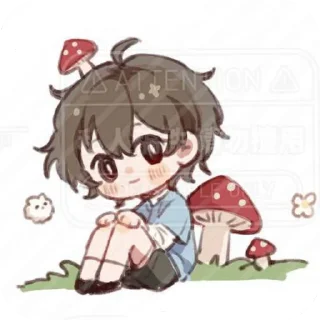🍄 emoji Грибочек Telegram sticker 22 of 120