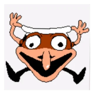 😄 emoji Fake Peppino Telegram sticker 14 of 41