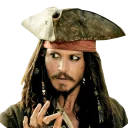 👌 emoji Джек Воробей Telegram sticker 14 of 33