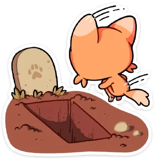 ⚰ emoji Джек Telegram sticker 23 of 48