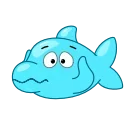 🤕 emoji Dolphin Jumpy Telegram sticker 18 of 23
