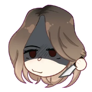 😈 emoji Ульянка 🐝 Telegram sticker 6 of 14