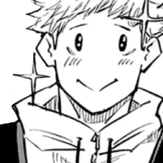 😀 emoji Jujutsu Kaisen from @somewherechannel Telegram sticker 16 of 120