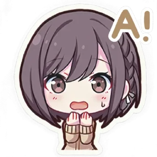Sticker from Ena Shinonome - @cafeshiraishi